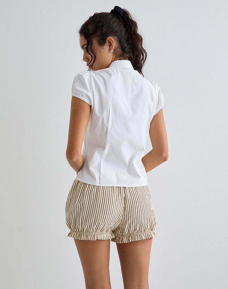 Image of Ulsan Fitted Shirt in White