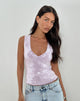 Image of Wespiser Top in Sequin Soft Purple