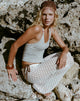 Image of Zahli Trouser in Knit White