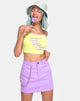 Image of Kamla Crop Top in Lime with Instafeed Text  X Top Girl