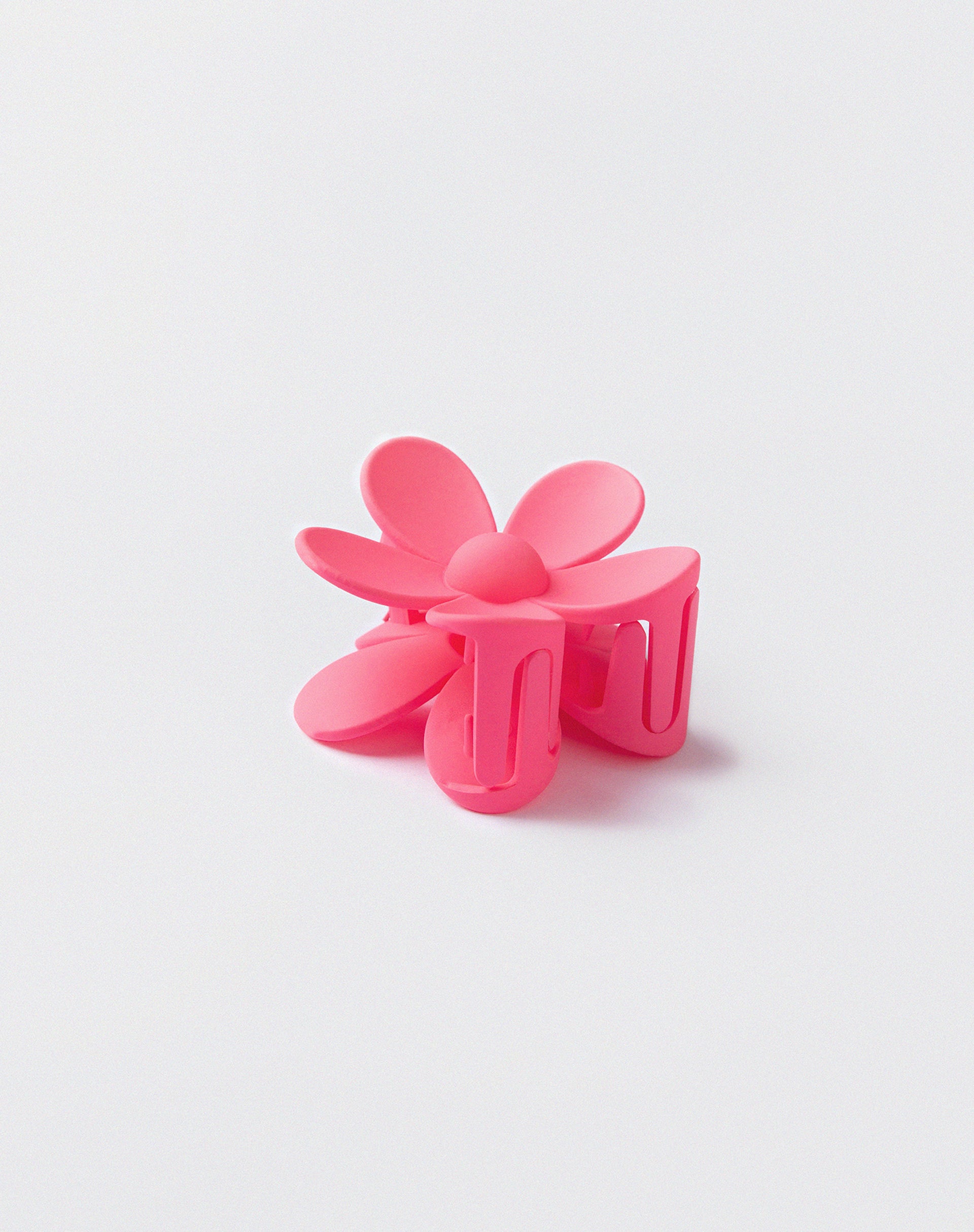 Image of Flower Hair Claw in Pink