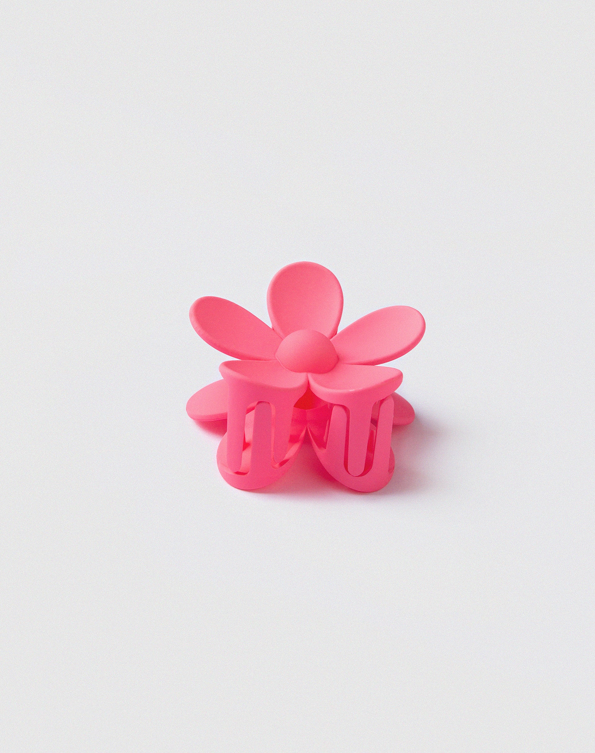 Image of Flower Hair Claw in Pink