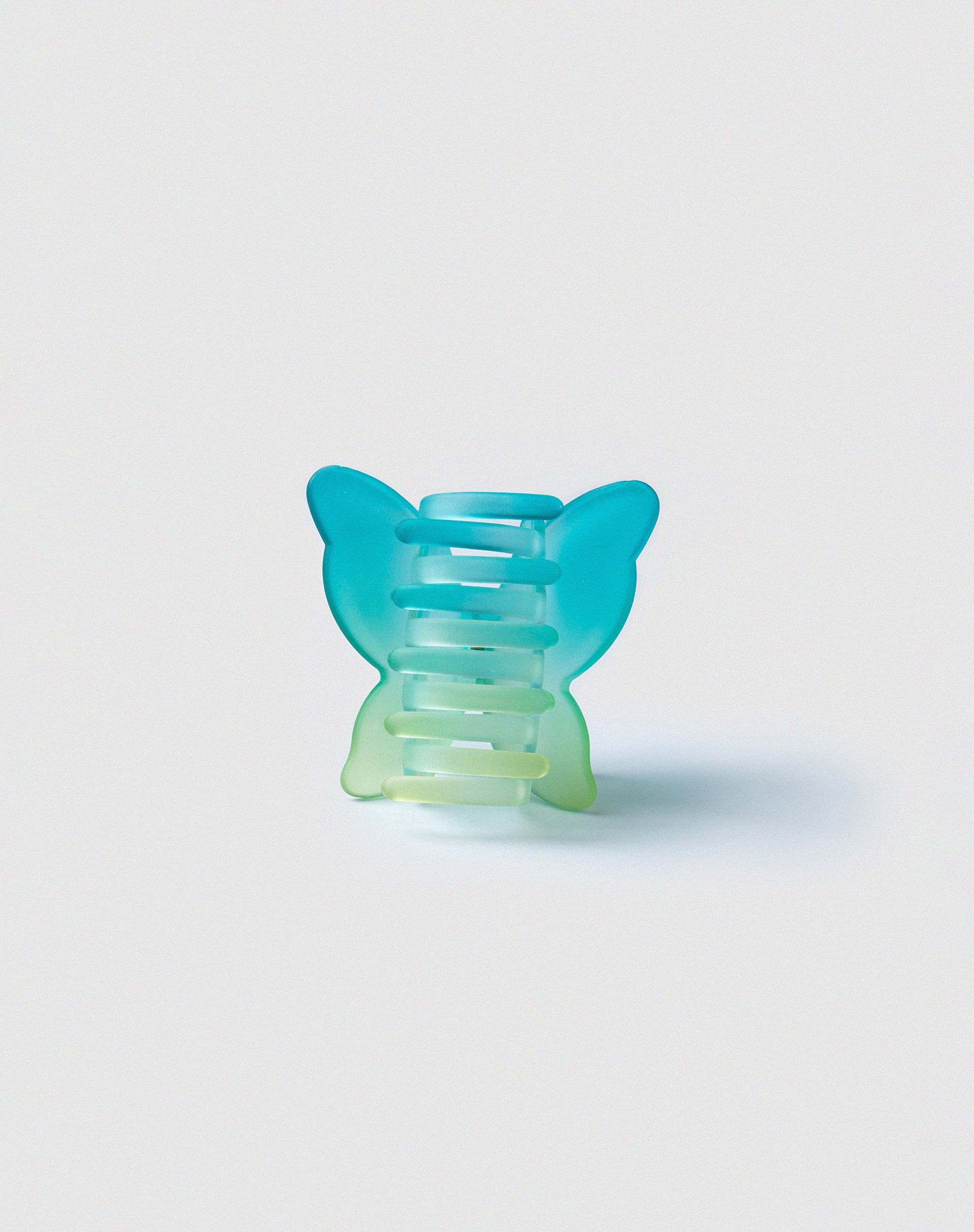 Image of MOTEL X BARBARA Butterfly Hair Claw in Blue