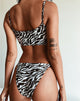 Image of Bulvya Bikini Bottom in Mini Zebra
