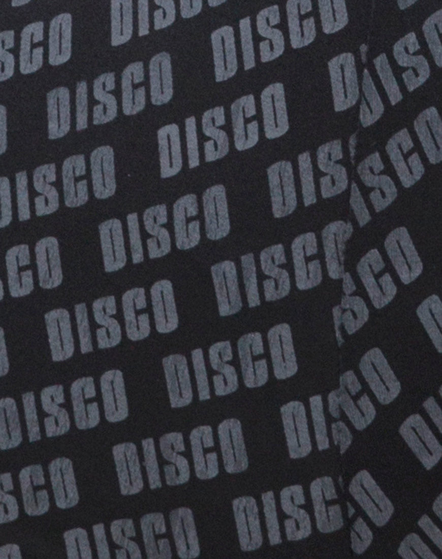 Image of Acro Unitard in Diagonal Disco