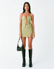 Image of MOTEL X OLIVIA NEILL Pelma Mini Skirt in Tailoring Seafoam Green