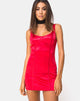 Image of Atel Dress in Red