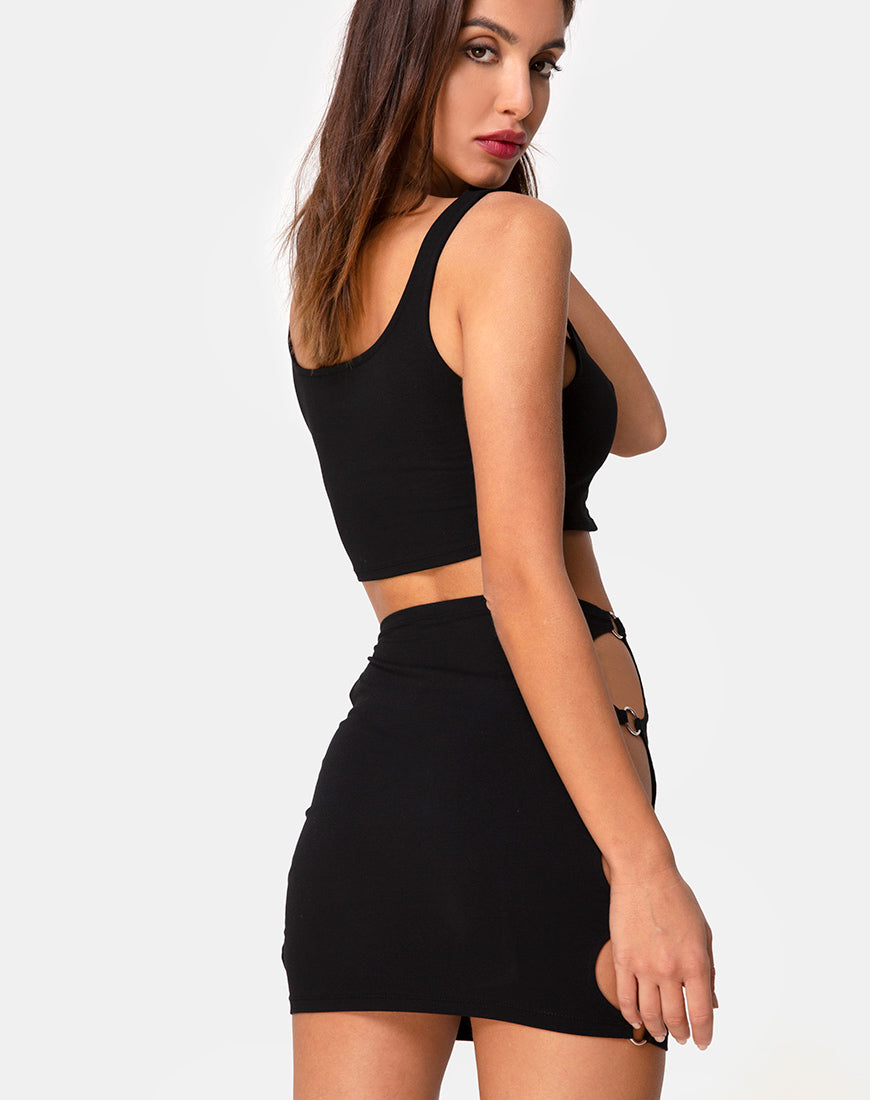 Image of Avelino Skirt in Black