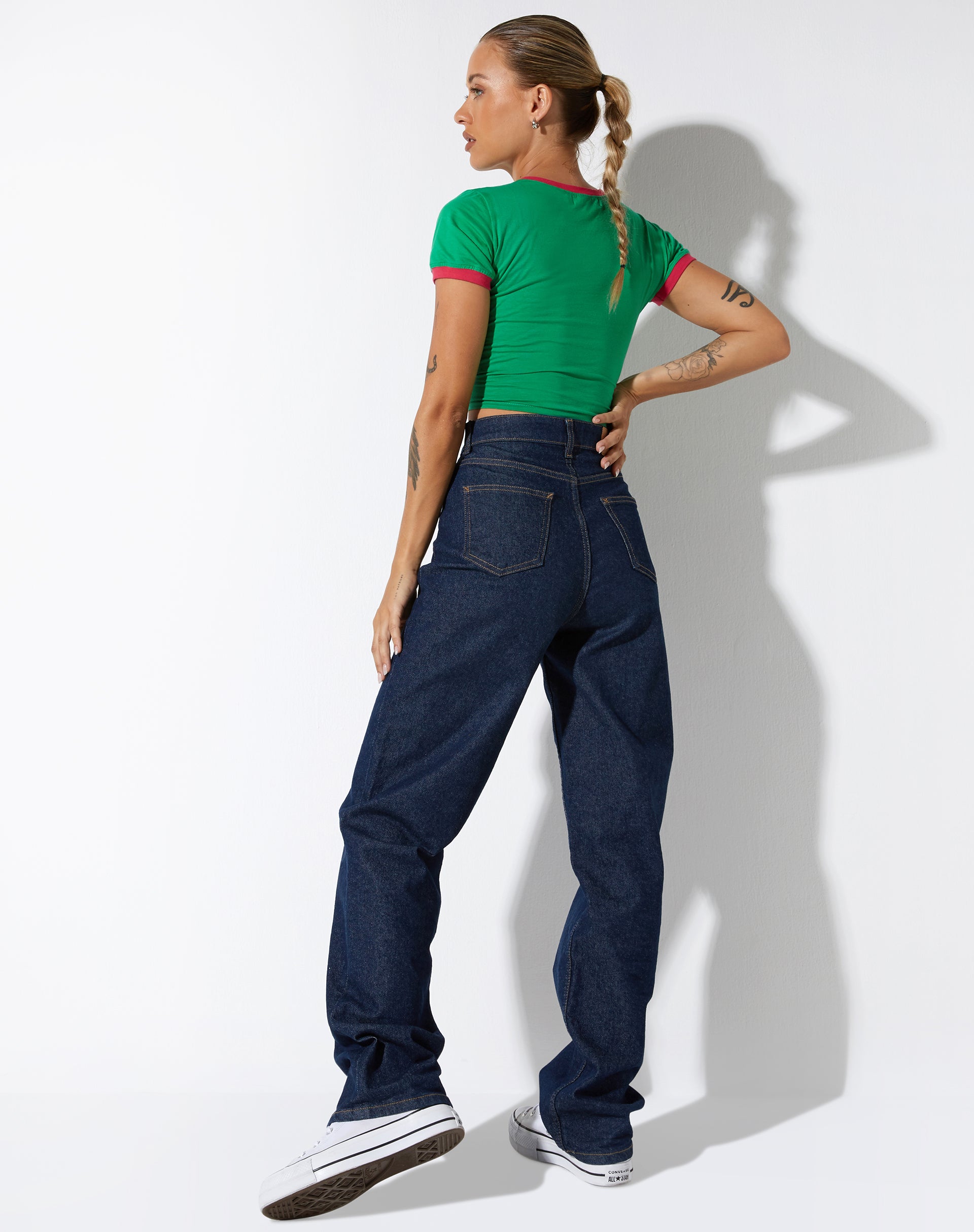 image of Babe Tee in Fun Green Teddy Cuddle