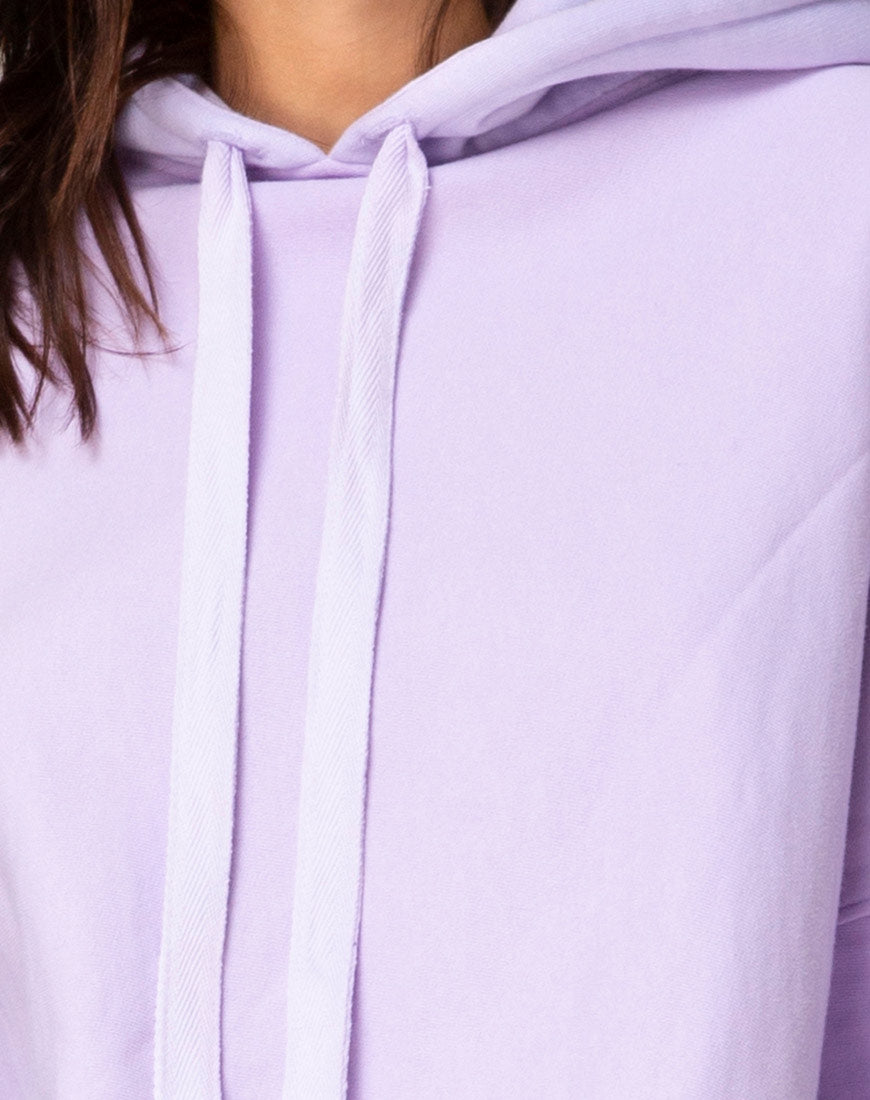 Image of Oversize Hoody in Lilac All Of My Bones