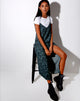 Image of Batis Maxi Dress in Mono Paisley Sage