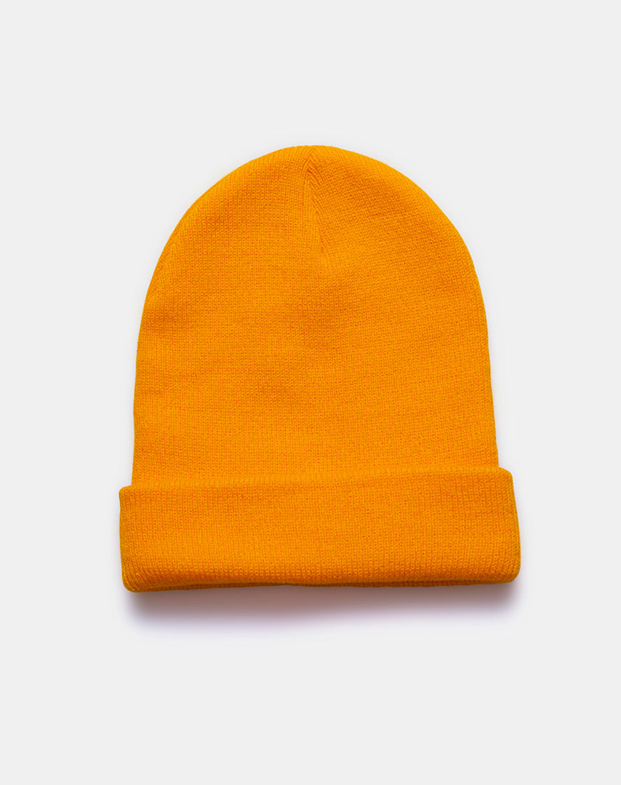 Image of Beanie Hat in Sour Orange