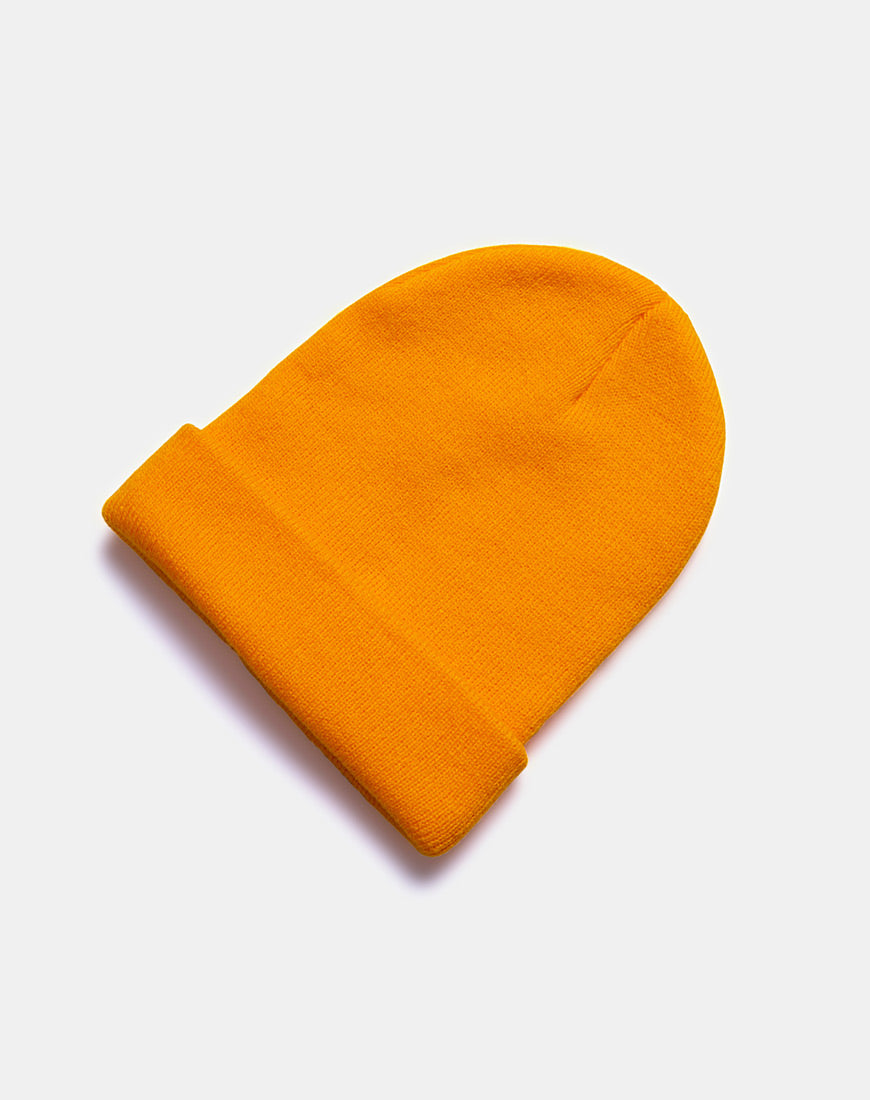 Image of Beanie Hat in Sour Orange