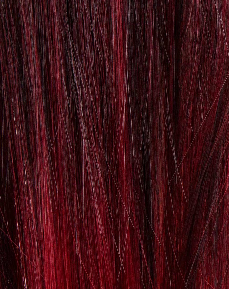 Black Ombre Tinsel Hair Extension by Shrine