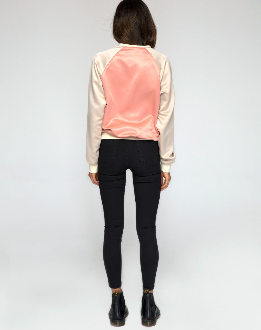 Image of Yaw Bomber Yellow Tiger Embroidery