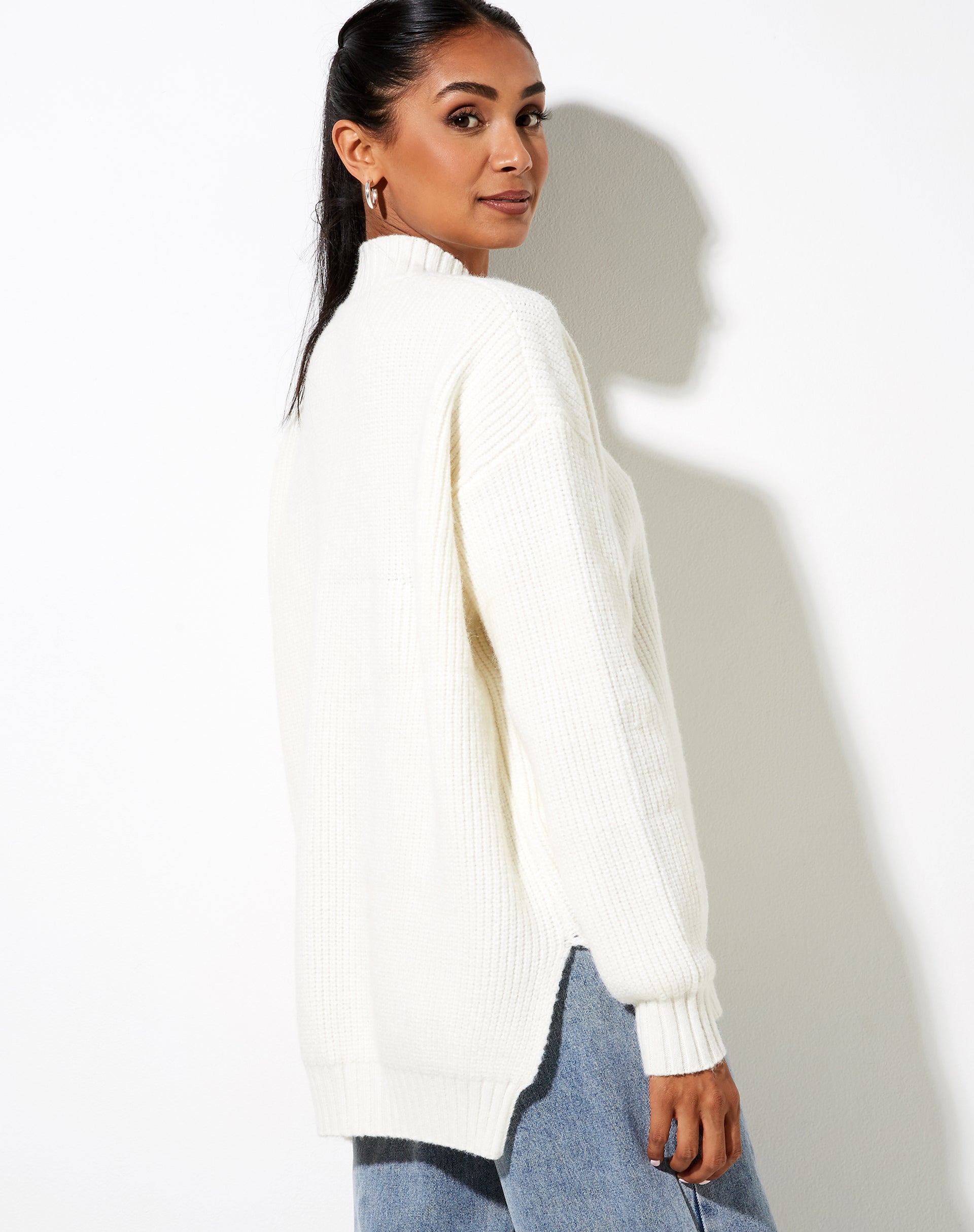 Image of Bondy Jumper in Knit Ivory
