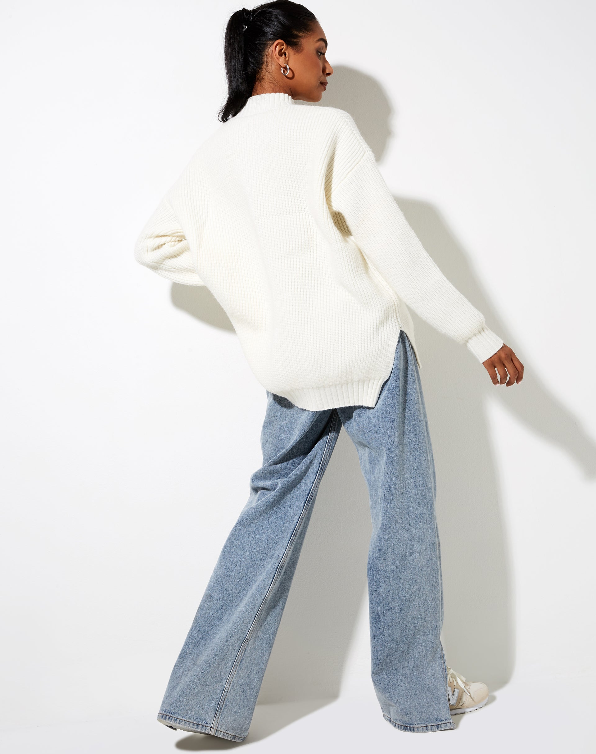 Image of Bondy Jumper in Knit Ivory