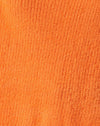 Knit Persimmon Orange