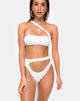 Image of Bound Bikini Top in White