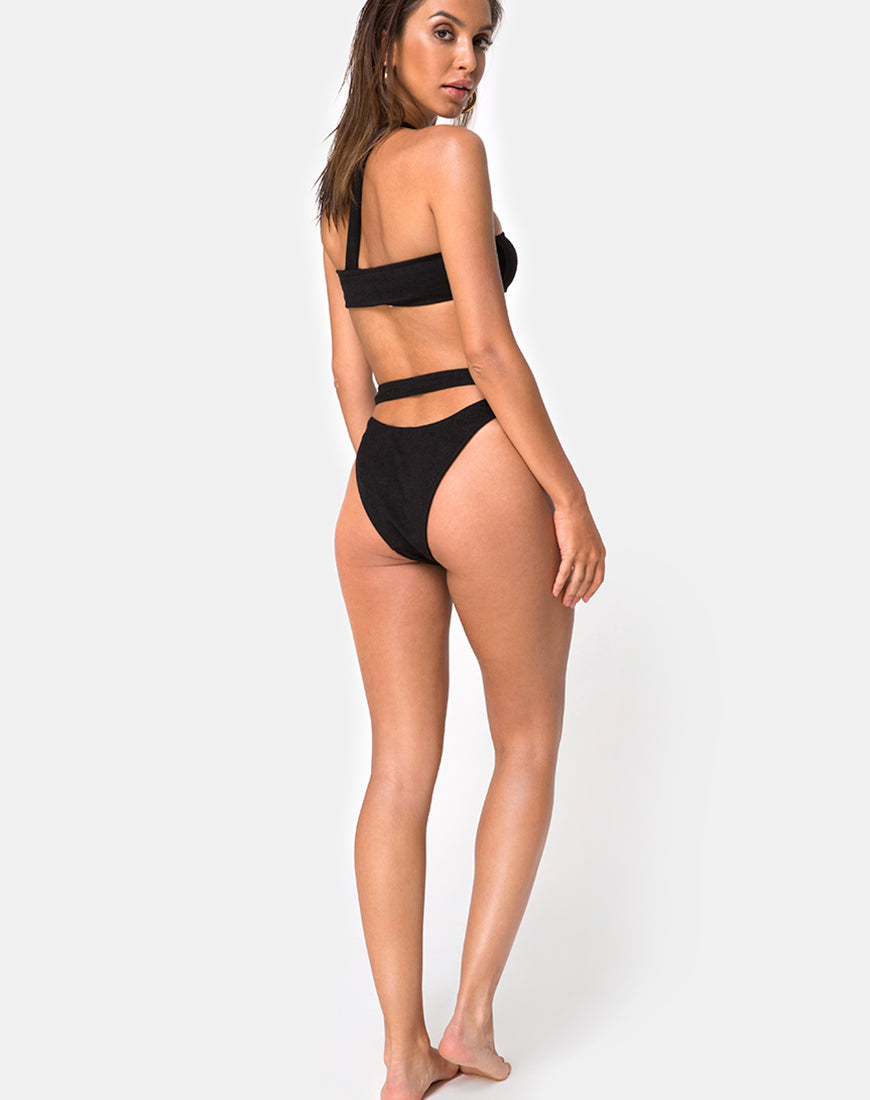 Image of Bound Bikini Top in Black