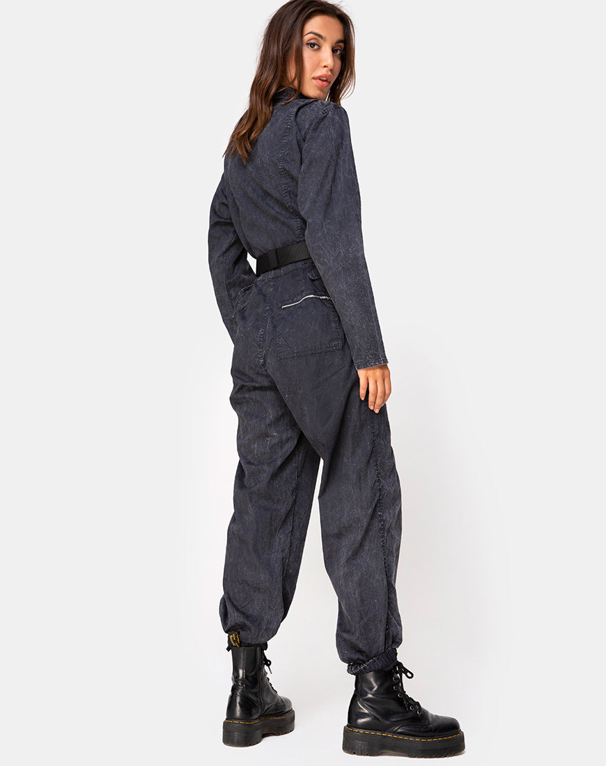 Image of Brody Boiler Suit in Black