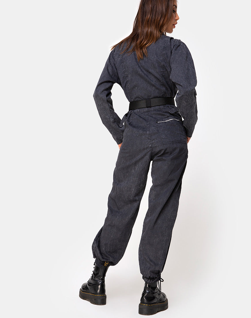 Image of Brody Boiler Suit in Black