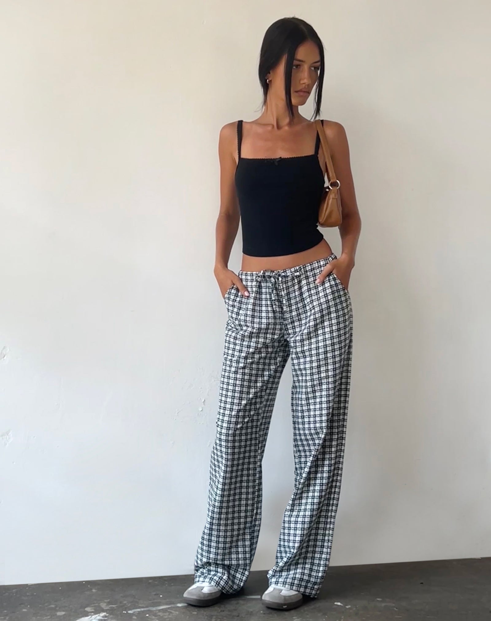 burberry patterned pants