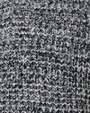 Chunky Knit Black Grey and White