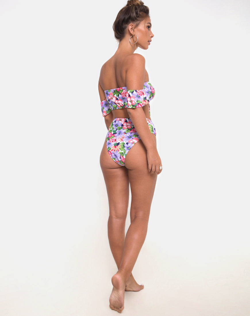 Carmella Bikini Bottom in Spring Fling