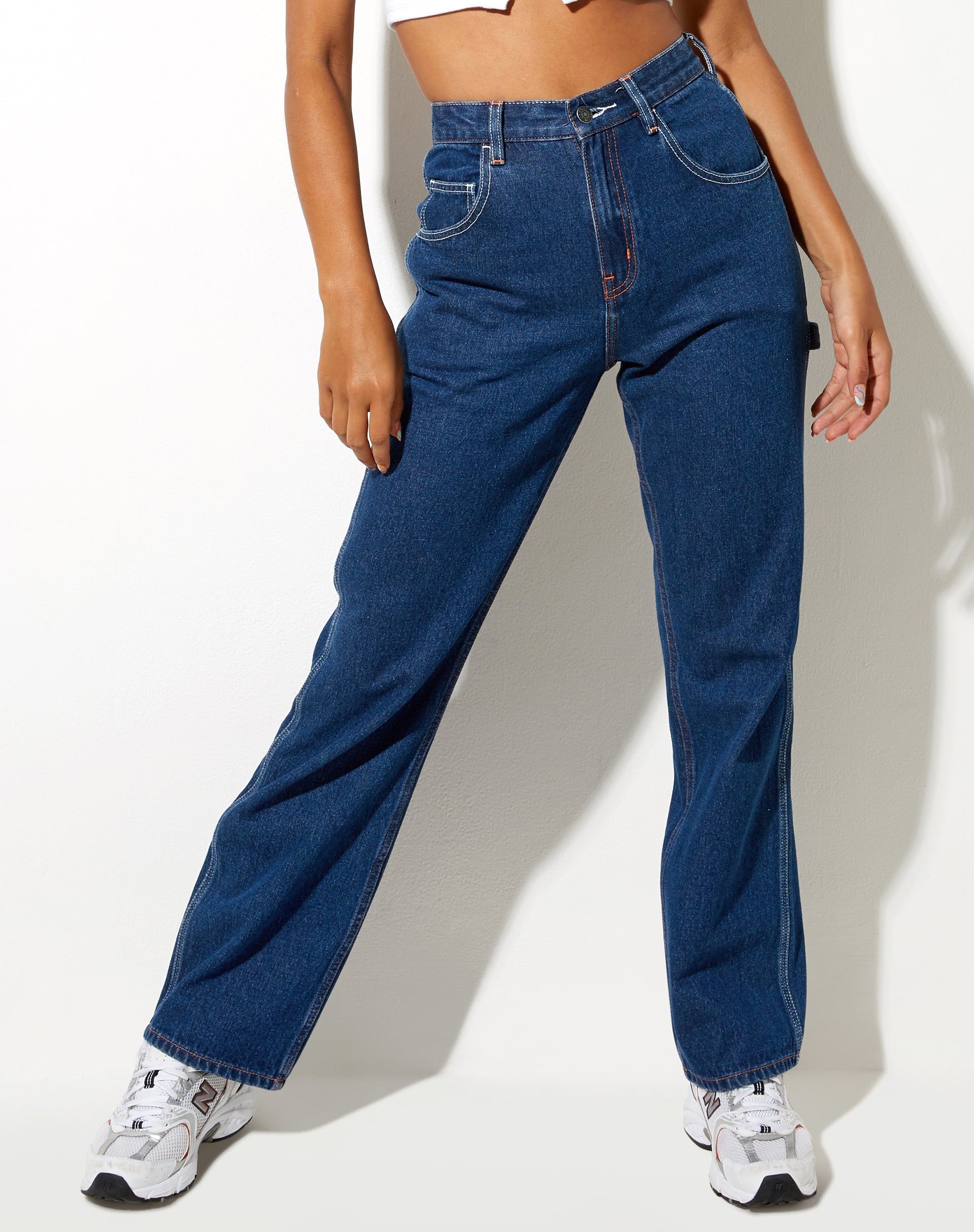 Image of Carpenter Jeans in Indigo Blue