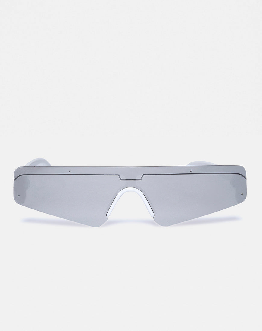 Image of Cyber Sunglasses in Steel