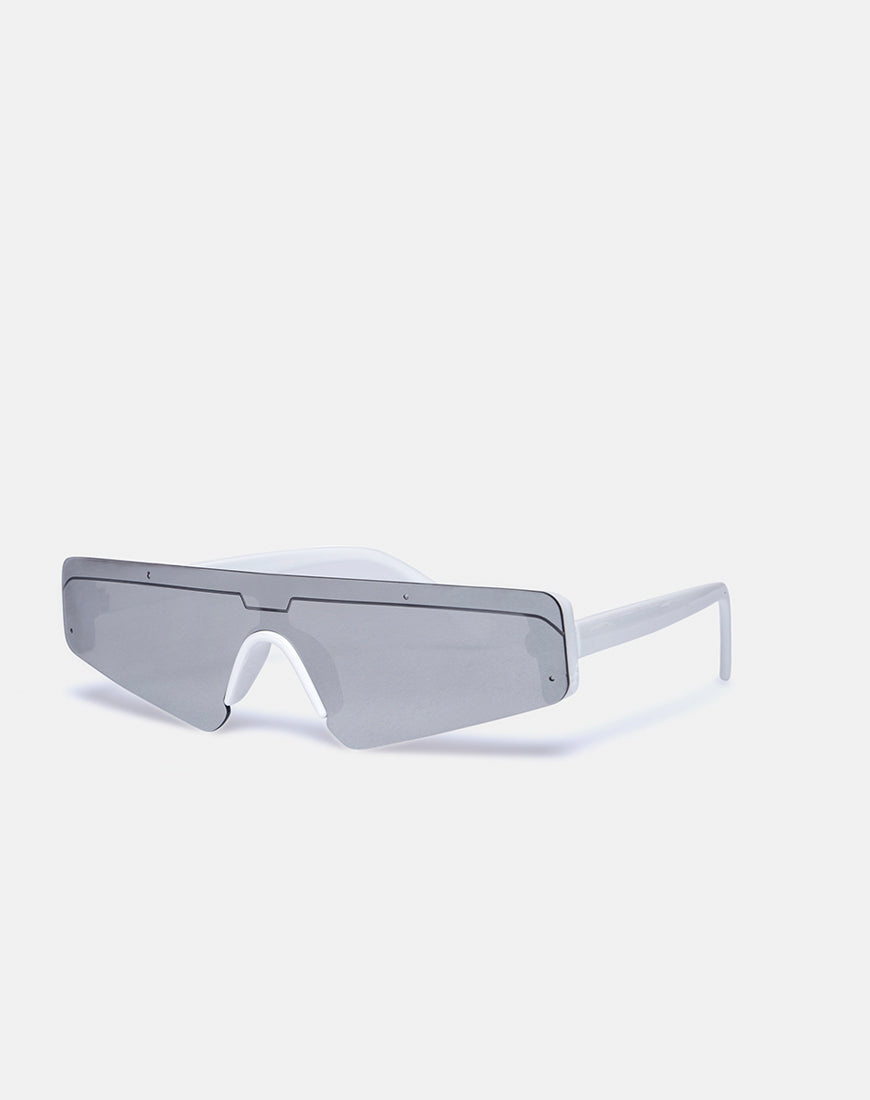 Image of Cyber Sunglasses in Steel