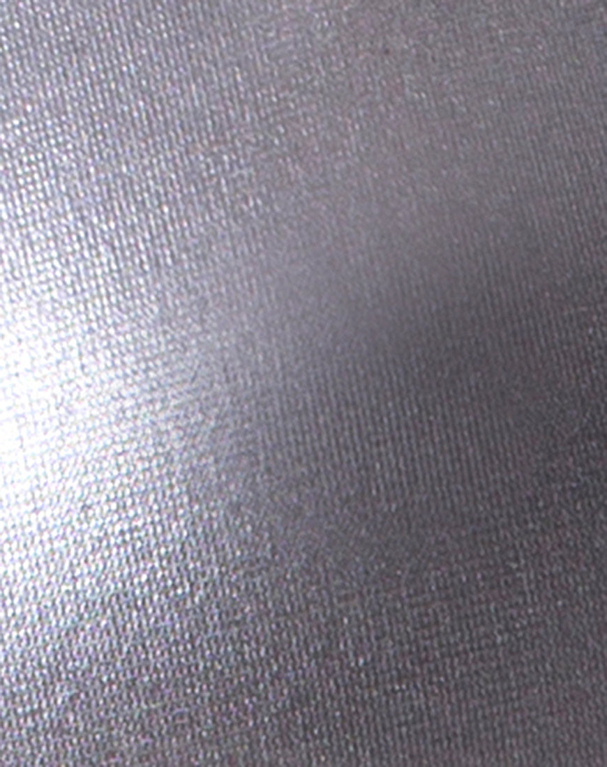 Image of Katie Top in Metallic Silver