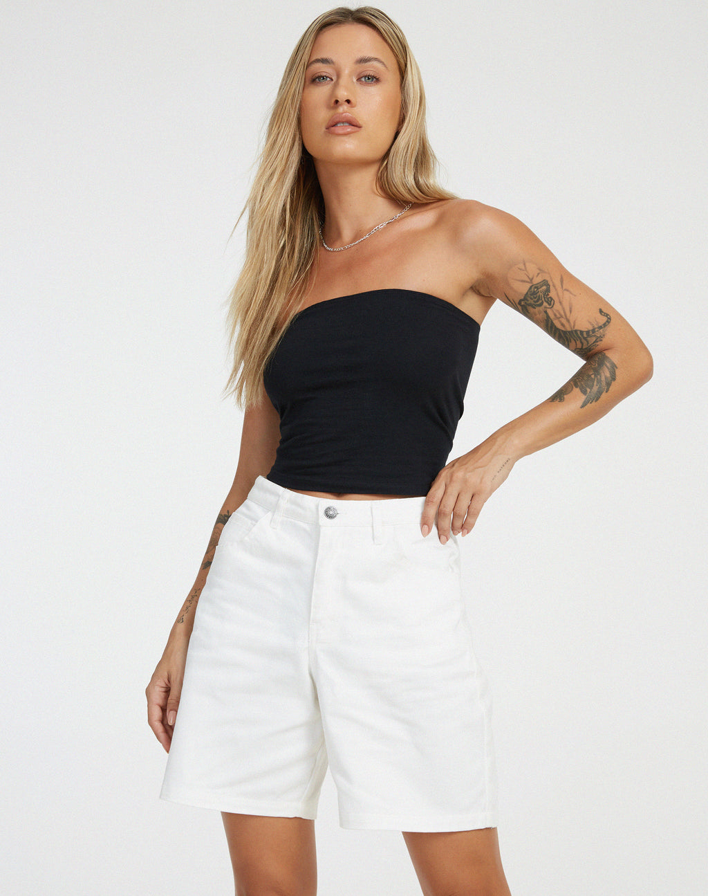 Dad Short in True White