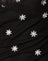 Black Daisy White Embro