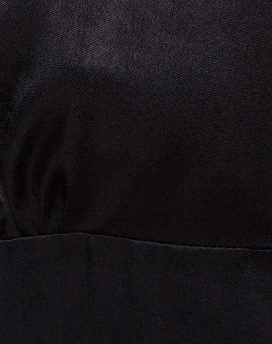 Image of Darla Slip Dress in Black