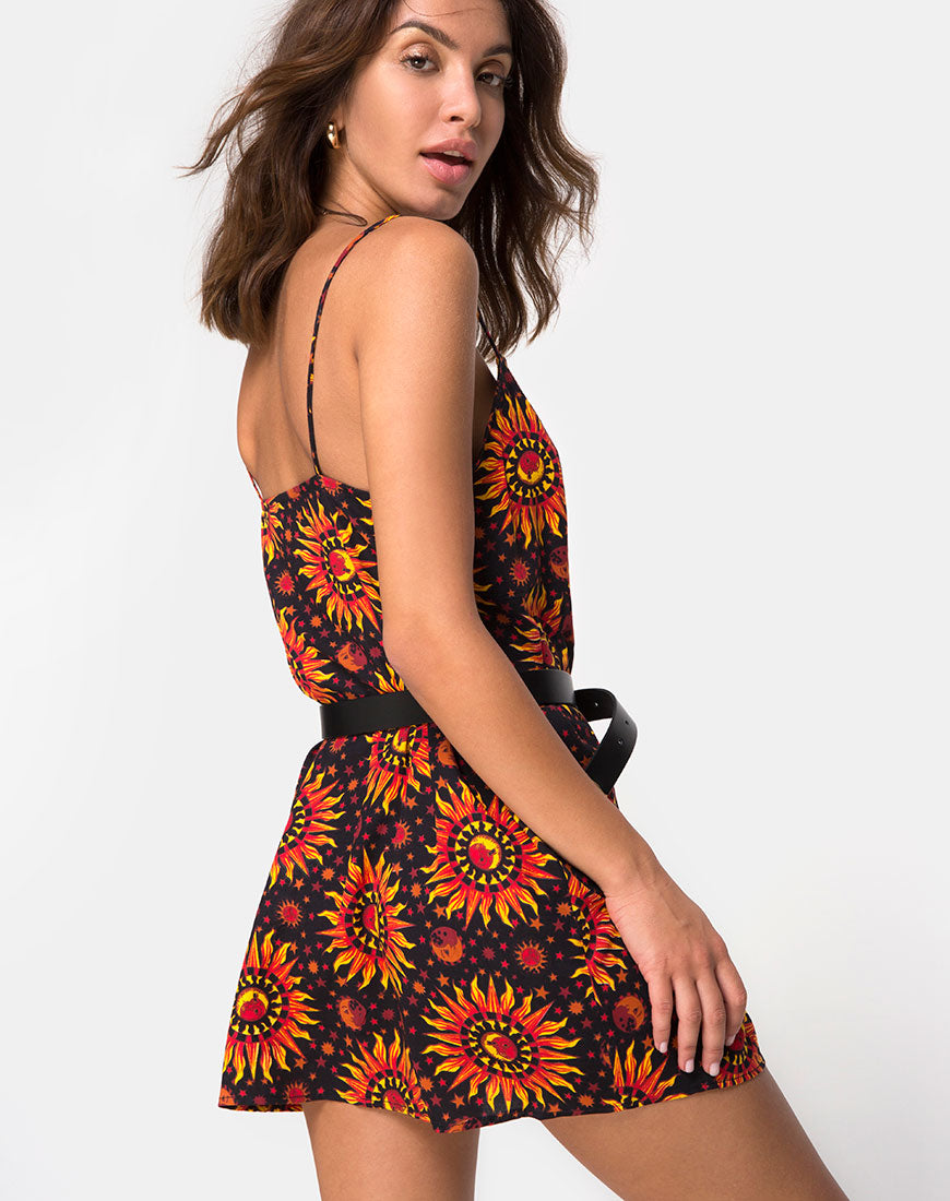 Image of Datista Slip Dress in Hot Sun  X Princess Polly