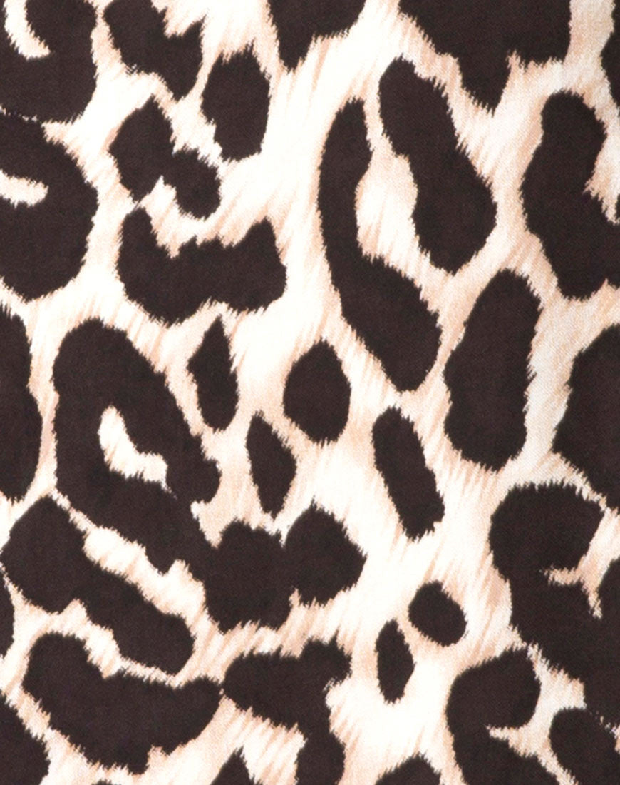 Image of Datista Slip Dress in Oversize Jaguar
