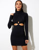 Image of Destry Bodycon Dress in Black