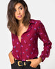Image of Dimaris Shirt in Magenta Rose Pink