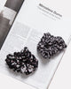 Image of Scrunchie in Ditsy Rose Black