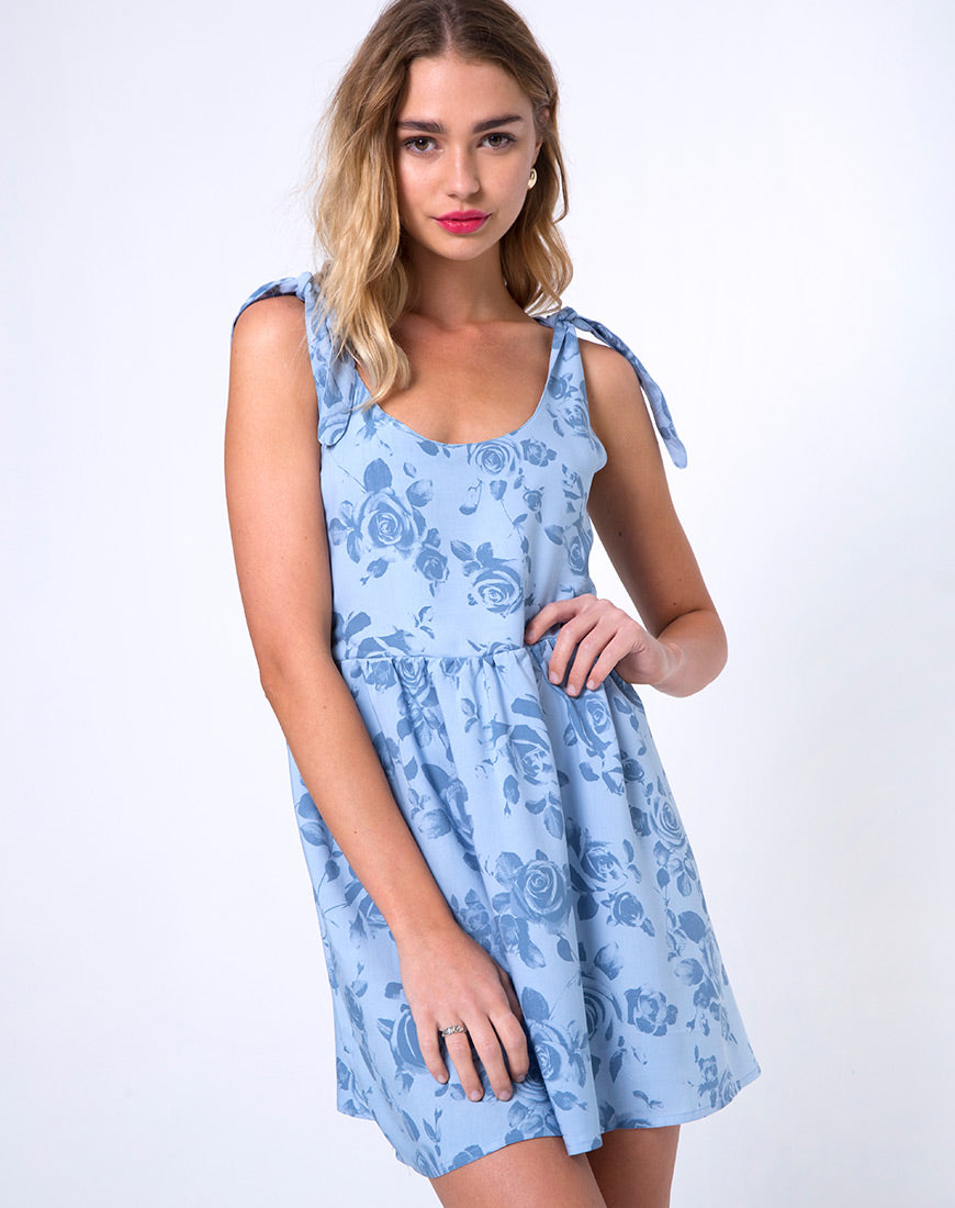 Estilo Dress in Sky Rose