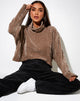 Image of Evie Jumper in Chenille Brown