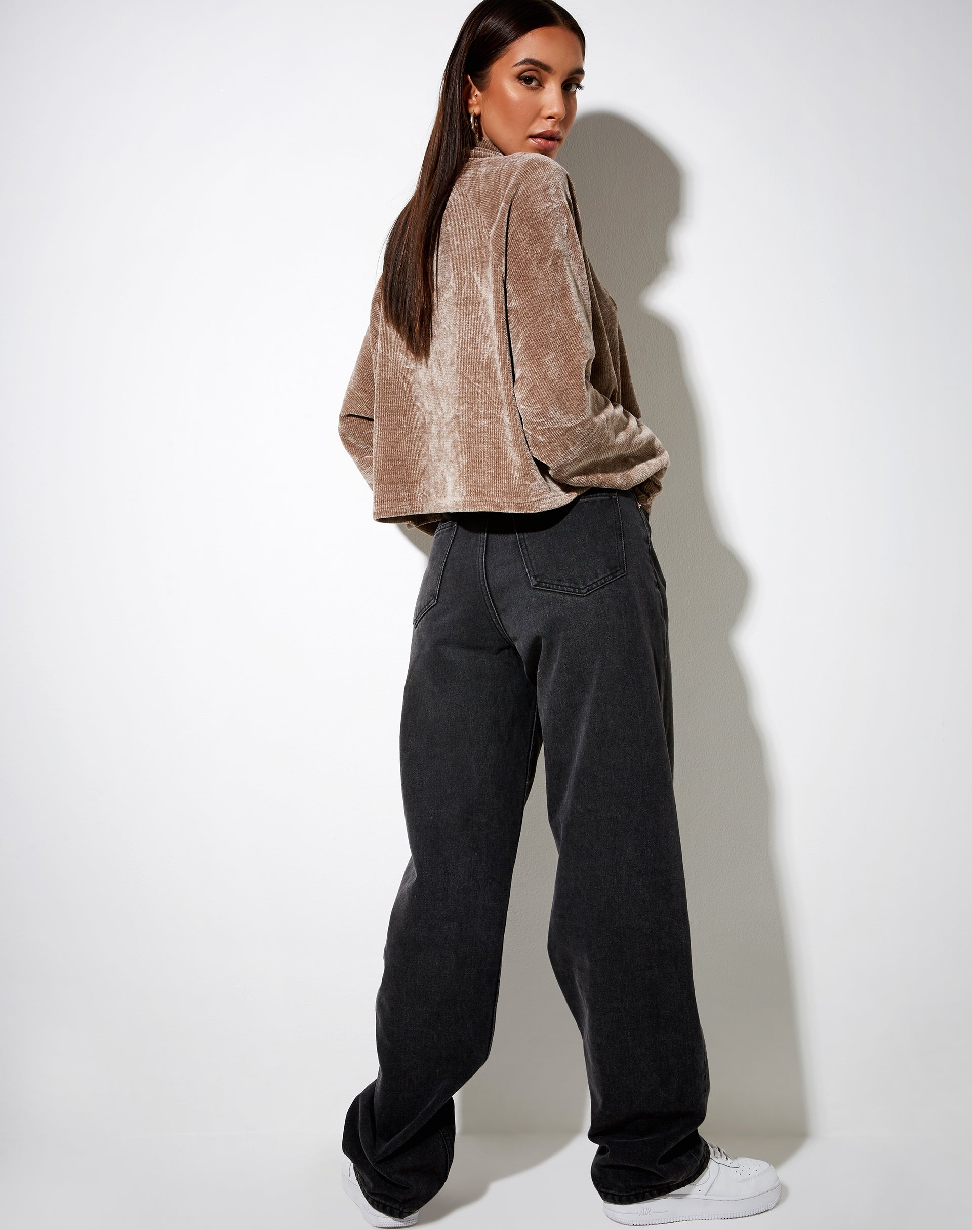 Image of Evie Jumper in Chenille Brown