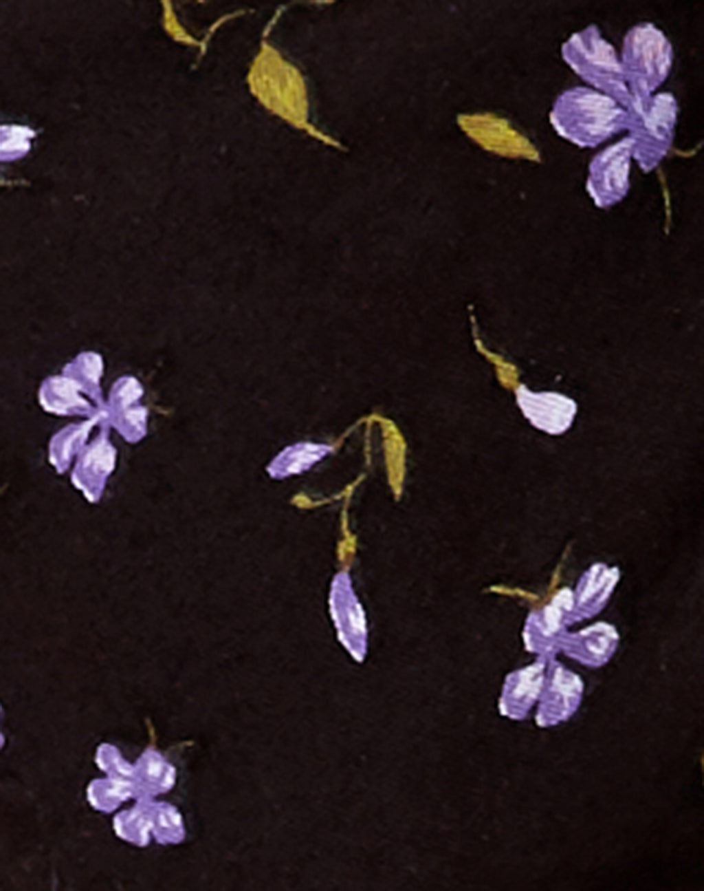 Face Mask in Pretty Petal Coffee and Purple