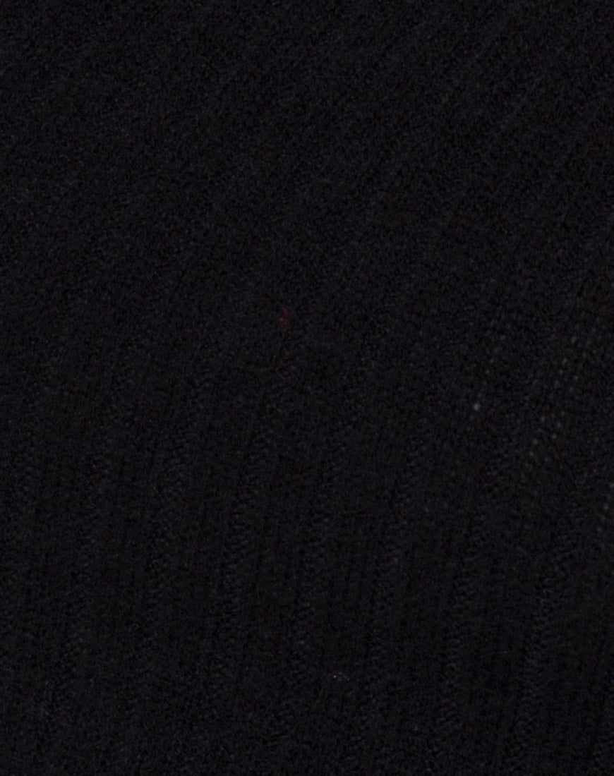 Image of Fiax Top in Rib Black