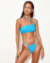 Image of Galas Bikini Top in Blue