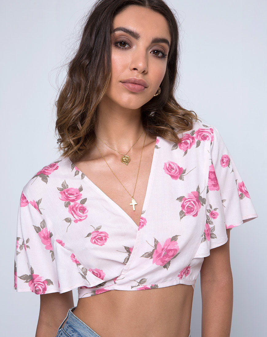 Image of Giosty Blouse in Rose Blossom