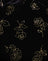 Black and Gold Rose Stamp