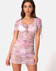 Image of Guenetta Dress in Pegasus Pink Mesh